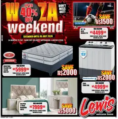 Preview of Lewis Stores flyer valid from 22/06/2026