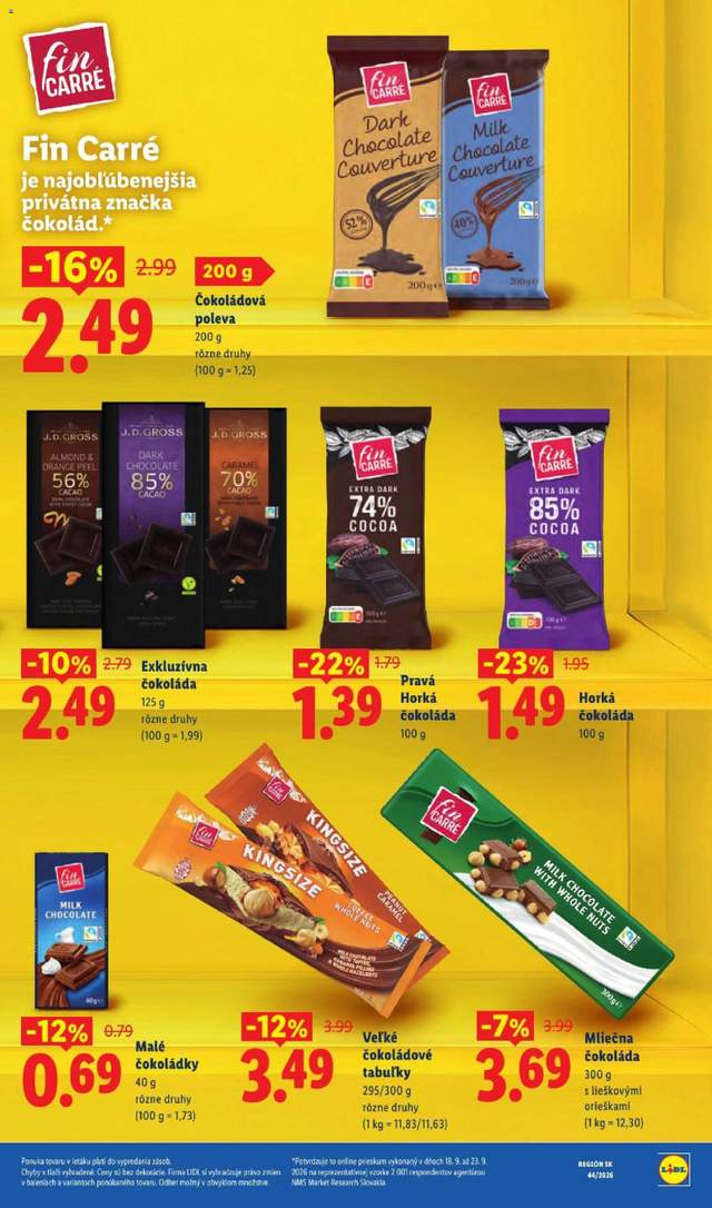 Nový Lidl leták od 26.10.