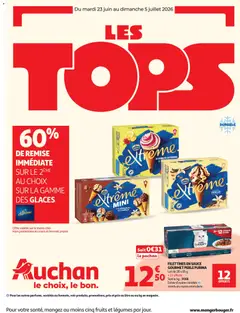 Prévisualisation de Auchan Tops promos hypers du magasin Auchan formulaire valide 23/06/2026