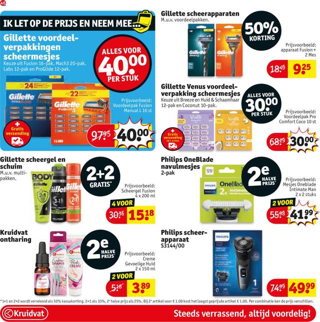 Nieuwe Kruidvat folder vanaf 23-06