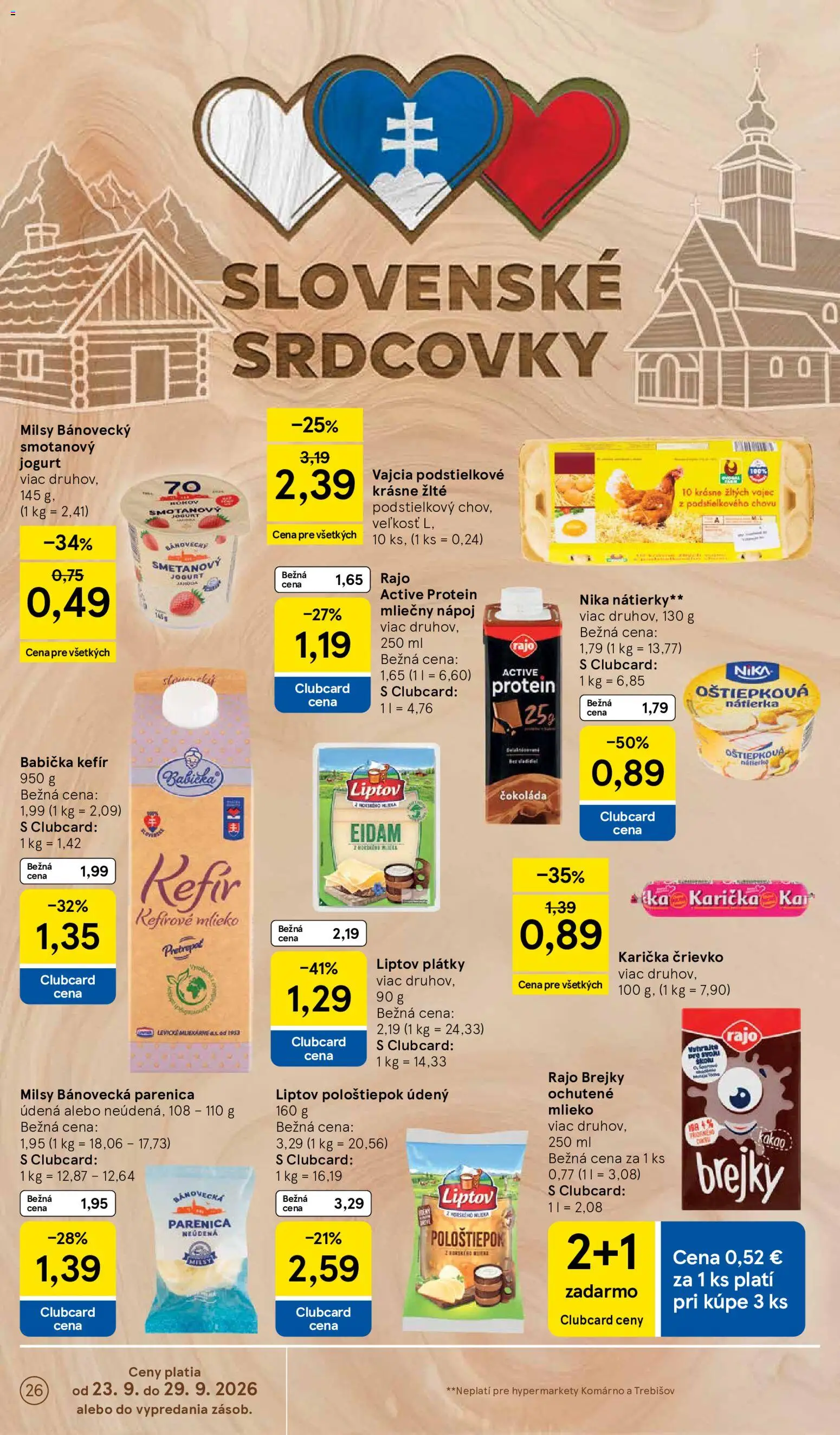 Náhľad Tesco letáku platného od 23.09.2026