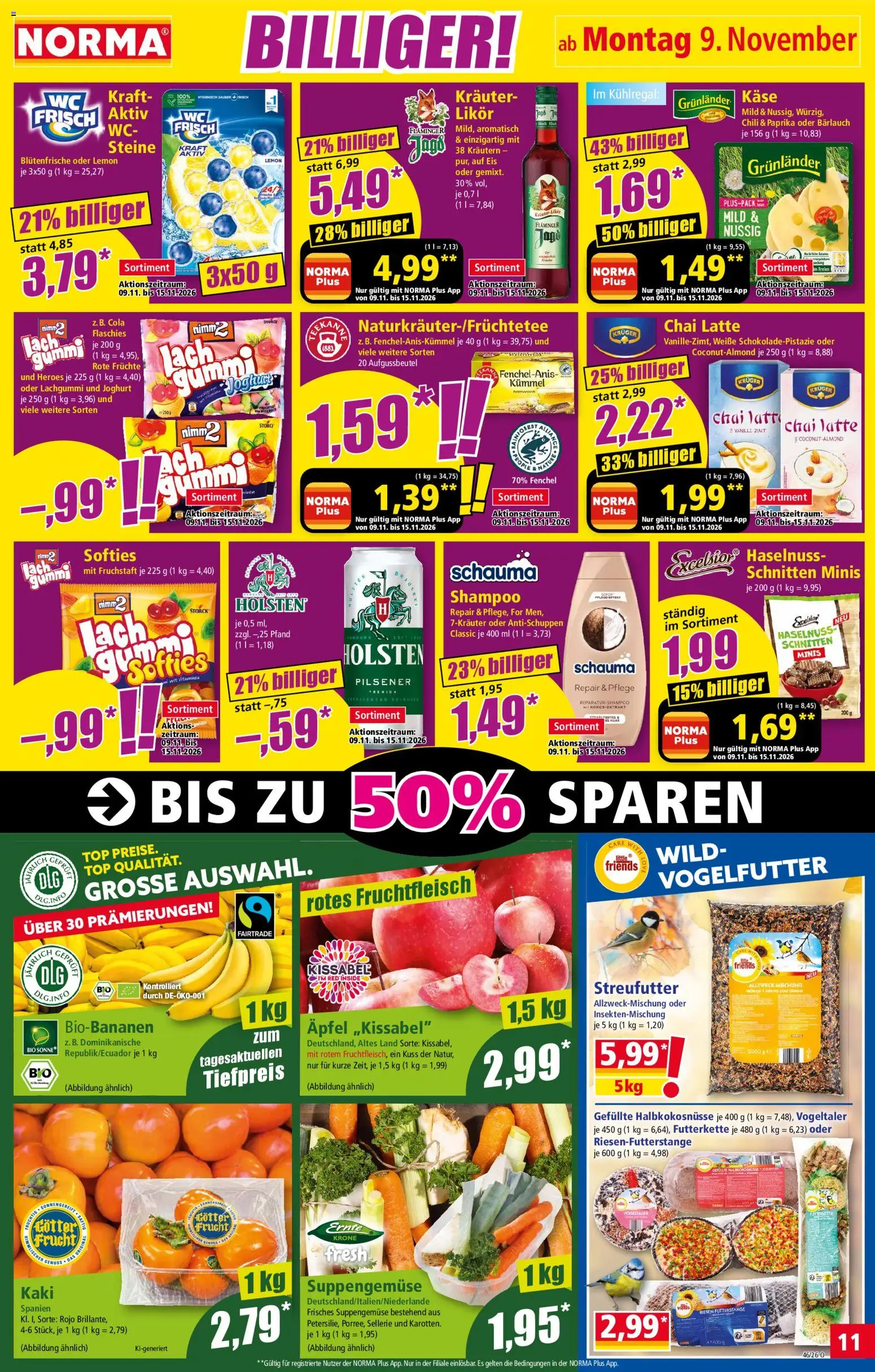 Vorschau von dem Prospekt des Geschäftes Norma, gültig ab dem 09.11.2026