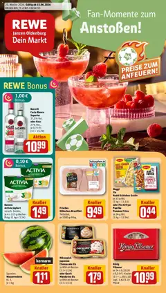 Vorschau von dem Prospekt des Geschäftes Rewe, gültig ab dem 14.06.2026