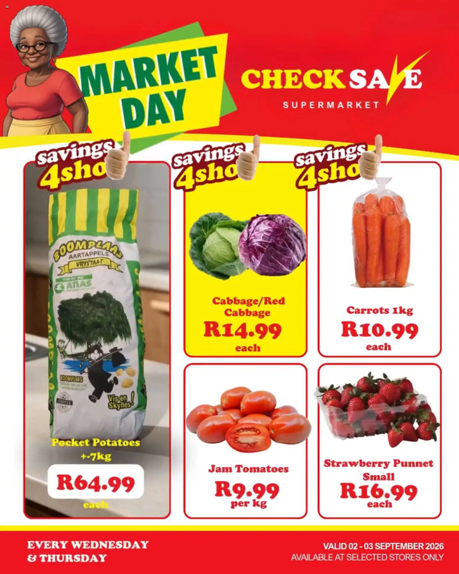 Preview of Check Save flyer valid from 02/09/2026