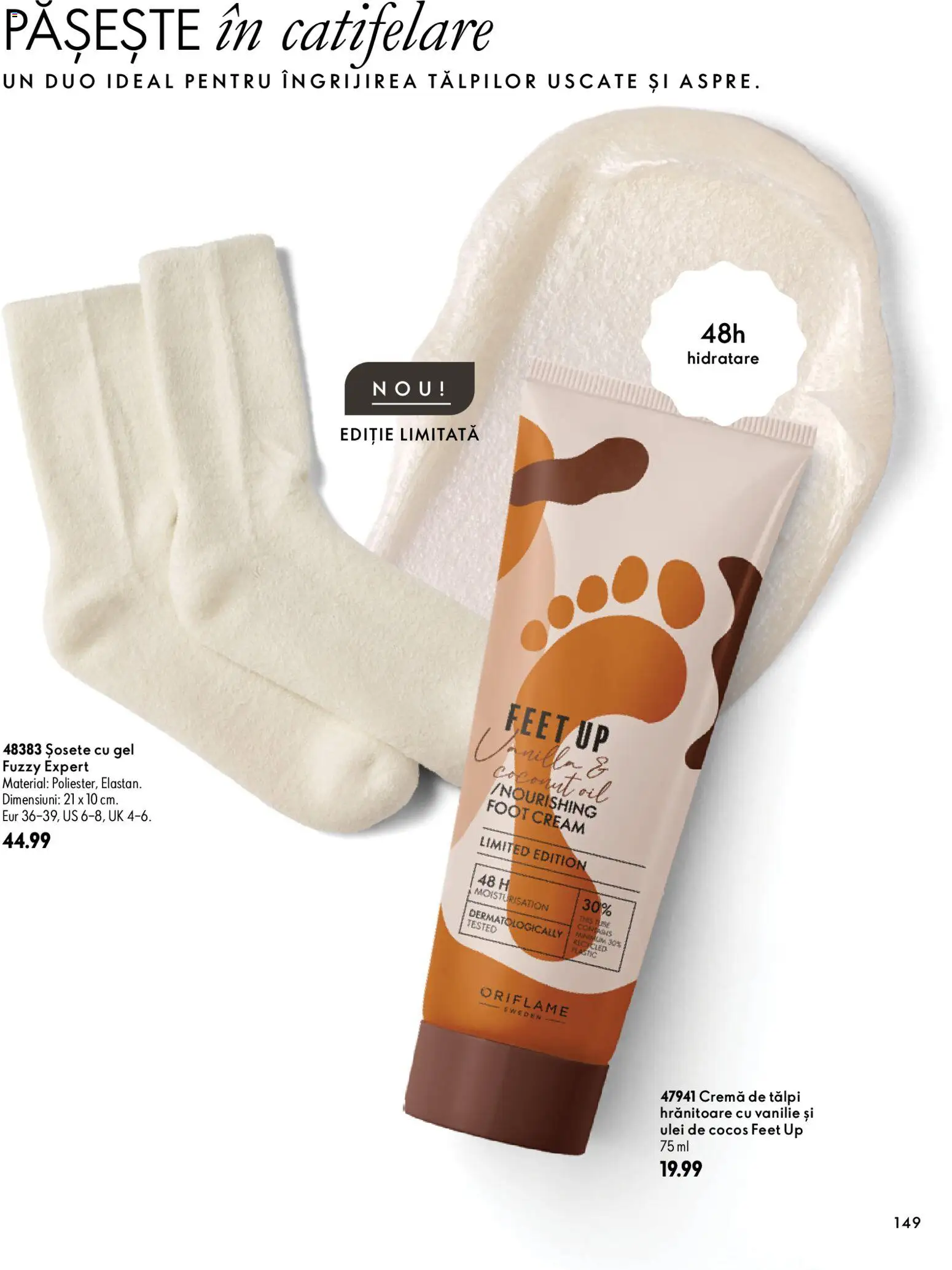 Previzualizarea de cataloage: Oriflame Oriflame Catalog 15 2026 valabil de la 11.11.2026 - Ulei de cocos, Ulei, Cremă, Șosete