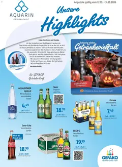 Vorschau von dem Prospekt des Geschäftes Angebote, gültig ab dem 12.10.2026