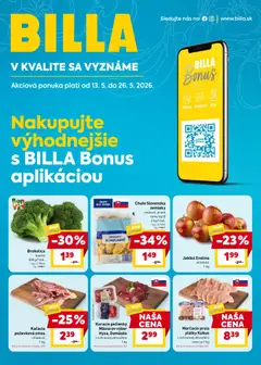 Náhľad Billa letáku platného od 13.05.2026