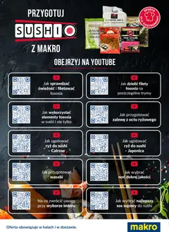 Pogląd gazetki "Sushi" ze sklepu Makro ważnej od 24.02.2025