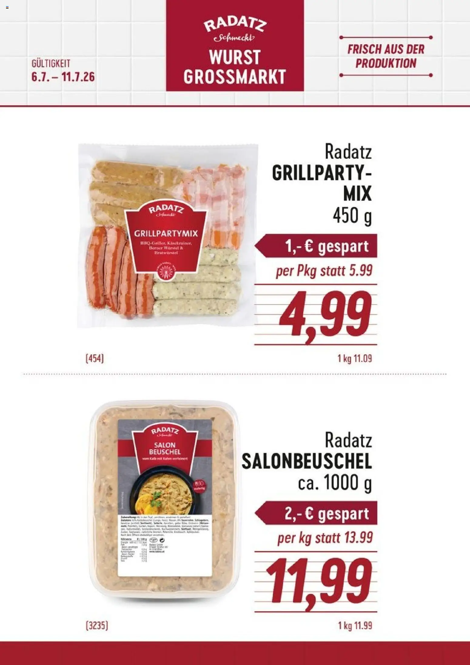 Vorschau der Angebote: Radatz Radatz Flugblatt gültig ab 06.07.2026