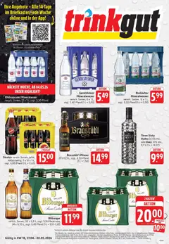 Vorschau von dem Prospekt des Geschäftes Trinkgut, gültig ab dem 27.04.2026