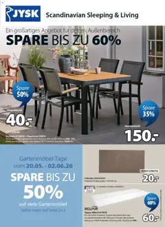 Vorschau der Angebote: JYSK JYSK Prospekt aktuell gültig ab 27.05.2026