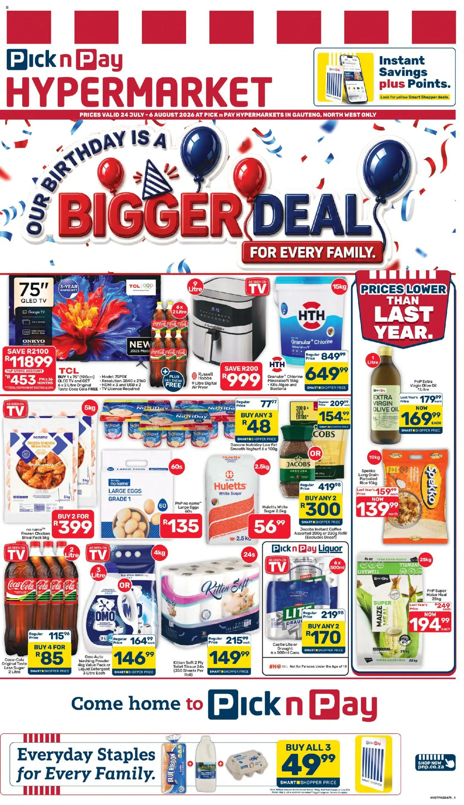 Preview of Pick n Pay flyer valid from 24/07/2026