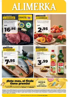 Vista previa del folleto de la tienda Alimerka válido desde el 08/06/2026 