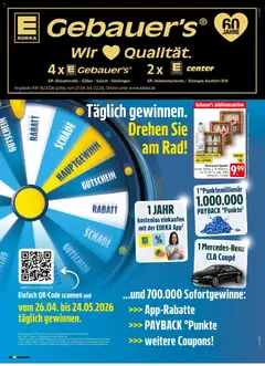 Vorschau von dem Prospekt des Geschäftes Edeka, gültig ab dem 27.04.2026