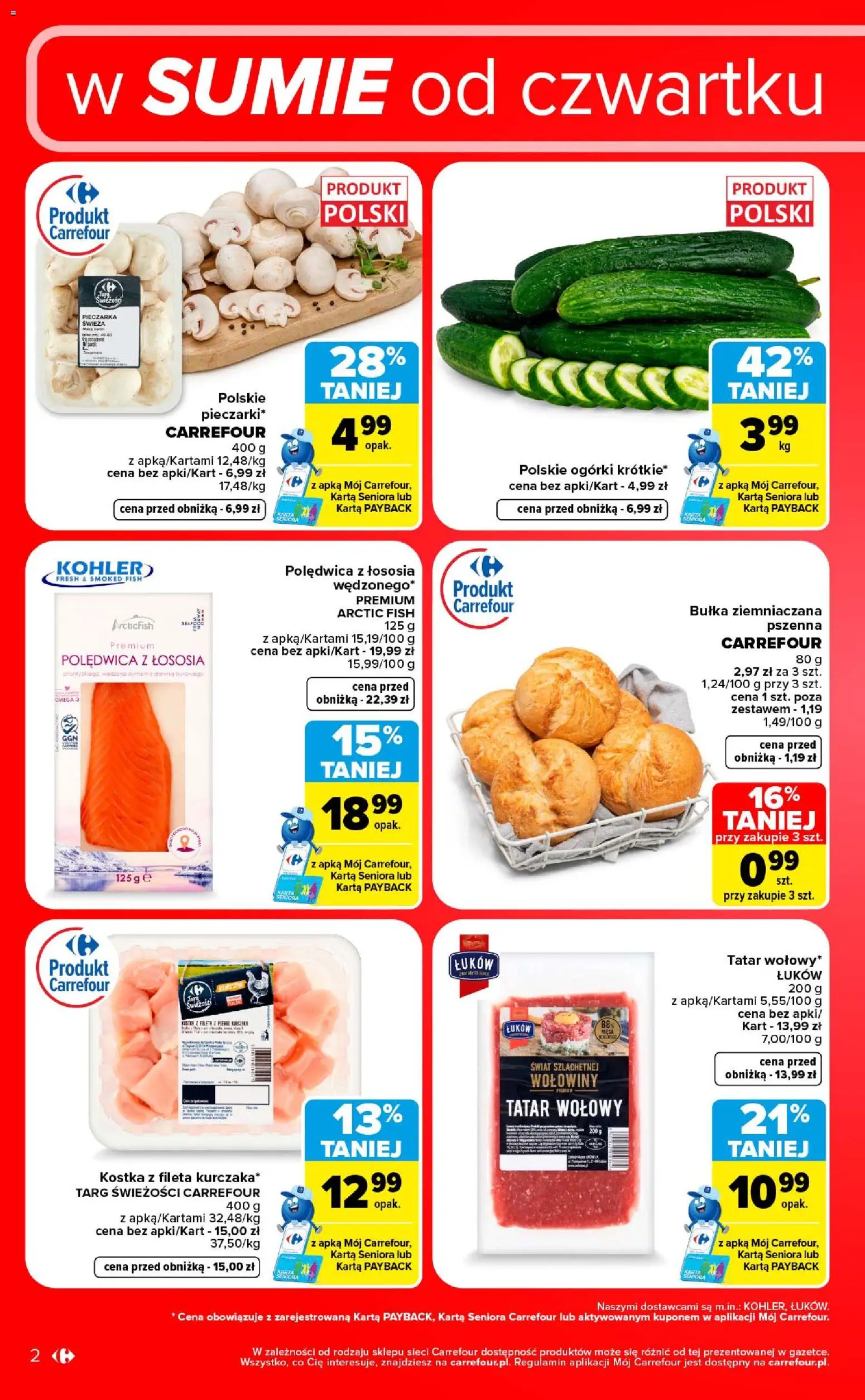 Pogląd gazetki "Carrefour gazetka - Weekend okazji" ze sklepu Carrefour ważnej od 17.09.2026
