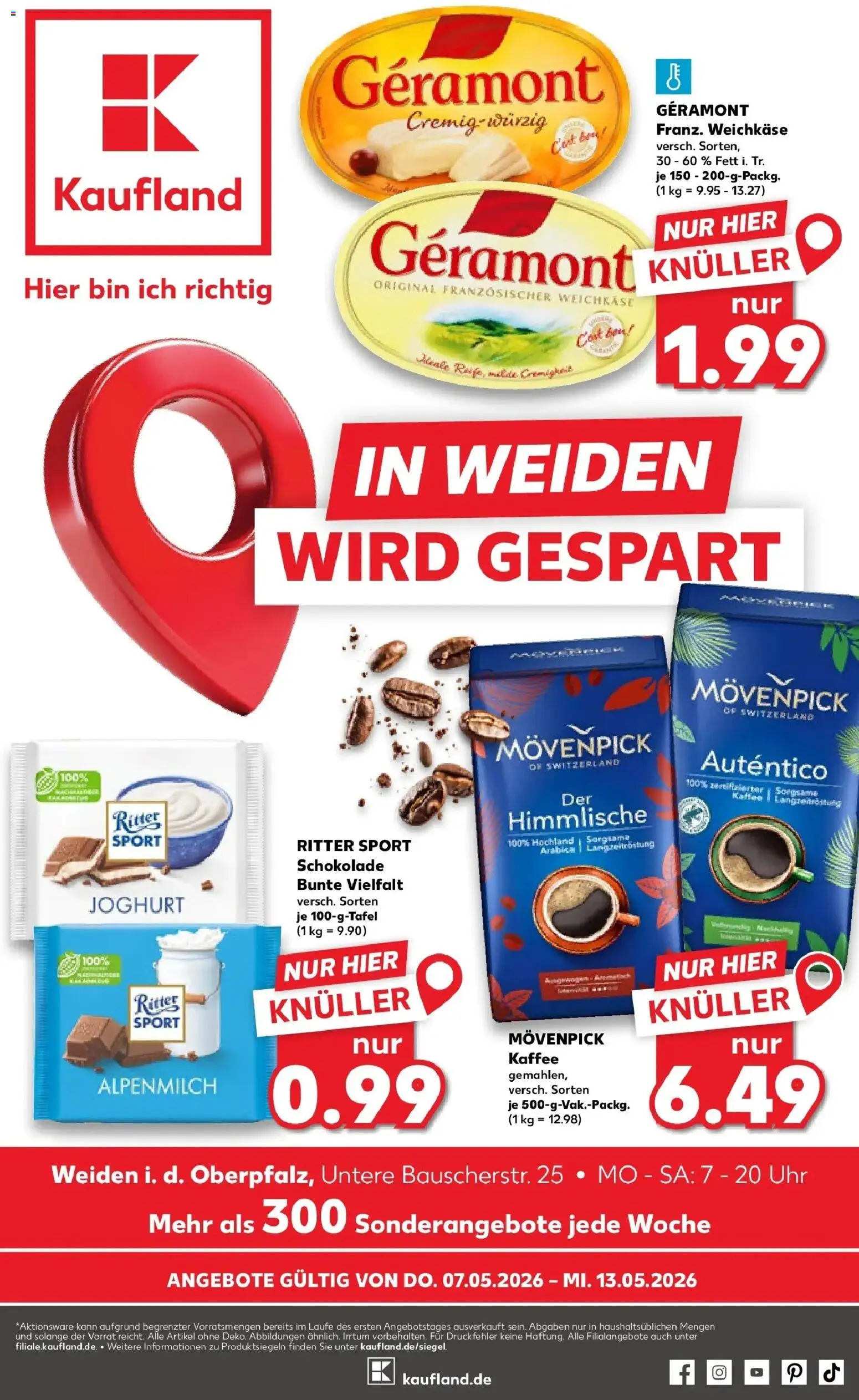 Vorschau von dem Prospekt des Geschäftes Kaufland, gültig ab dem 07.05.2026