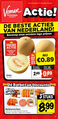 Voorbeeld van Vomar folder - Weekend folder van winkel Vomar geldig vanaf 06-08-2026