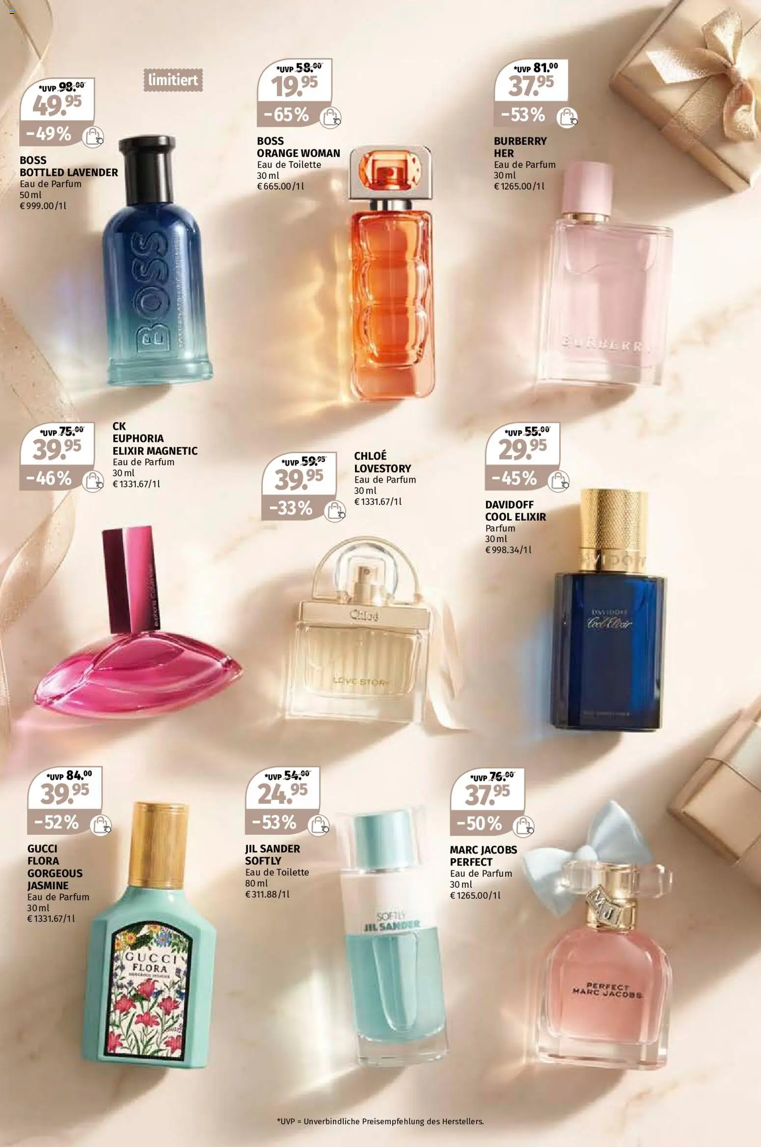 Vorschau von dem Prospekt des Geschäftes Müller, gültig ab dem 02.11.2026 - Toilette, Parfüm, Eau de Toilette, Eau de Parfum