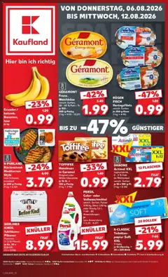 Vorschau von dem Prospekt des Geschäftes Kaufland, gültig ab dem 06.08.2026