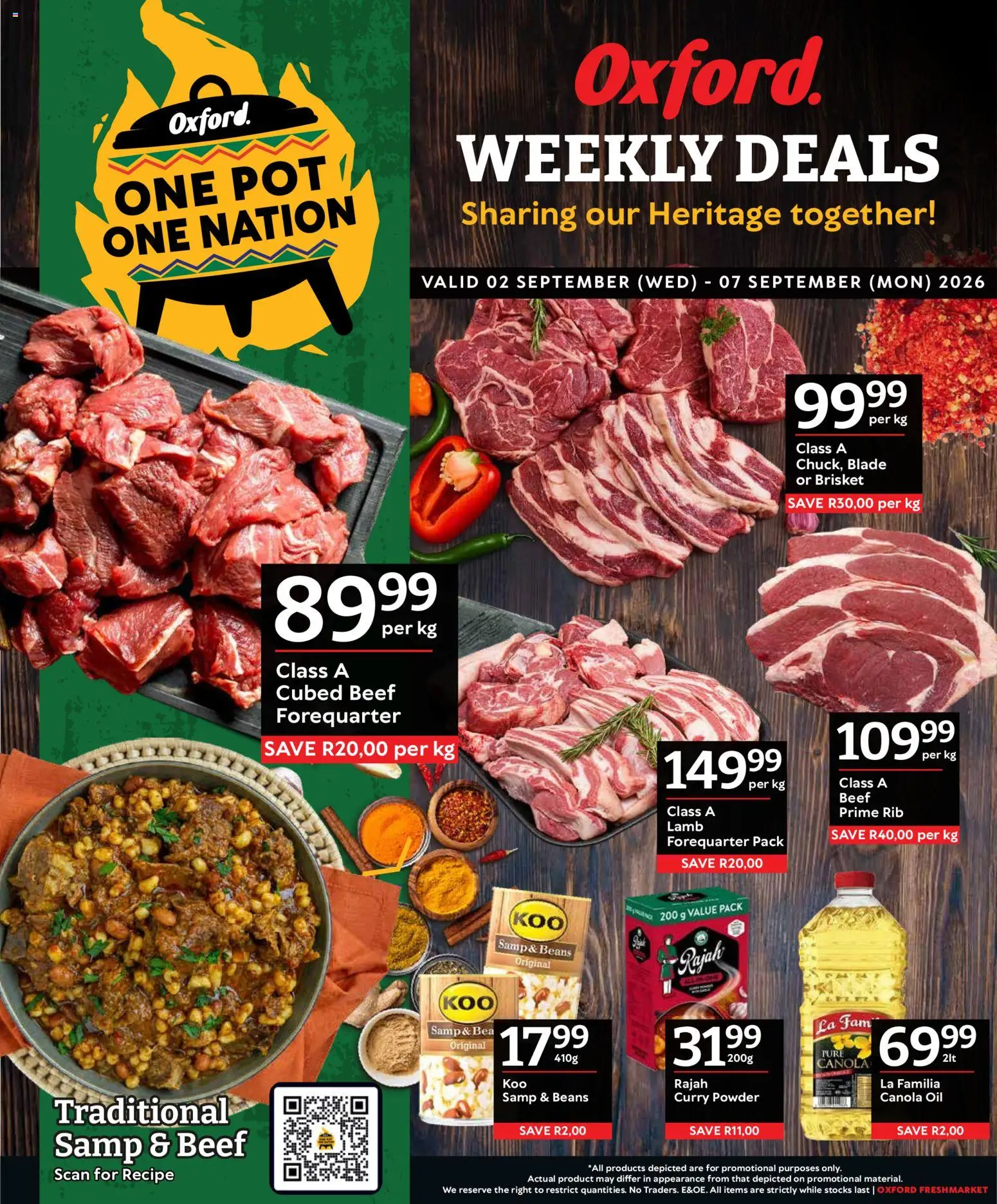 Preview of Oxford Freshmarket flyer valid from 02/09/2026