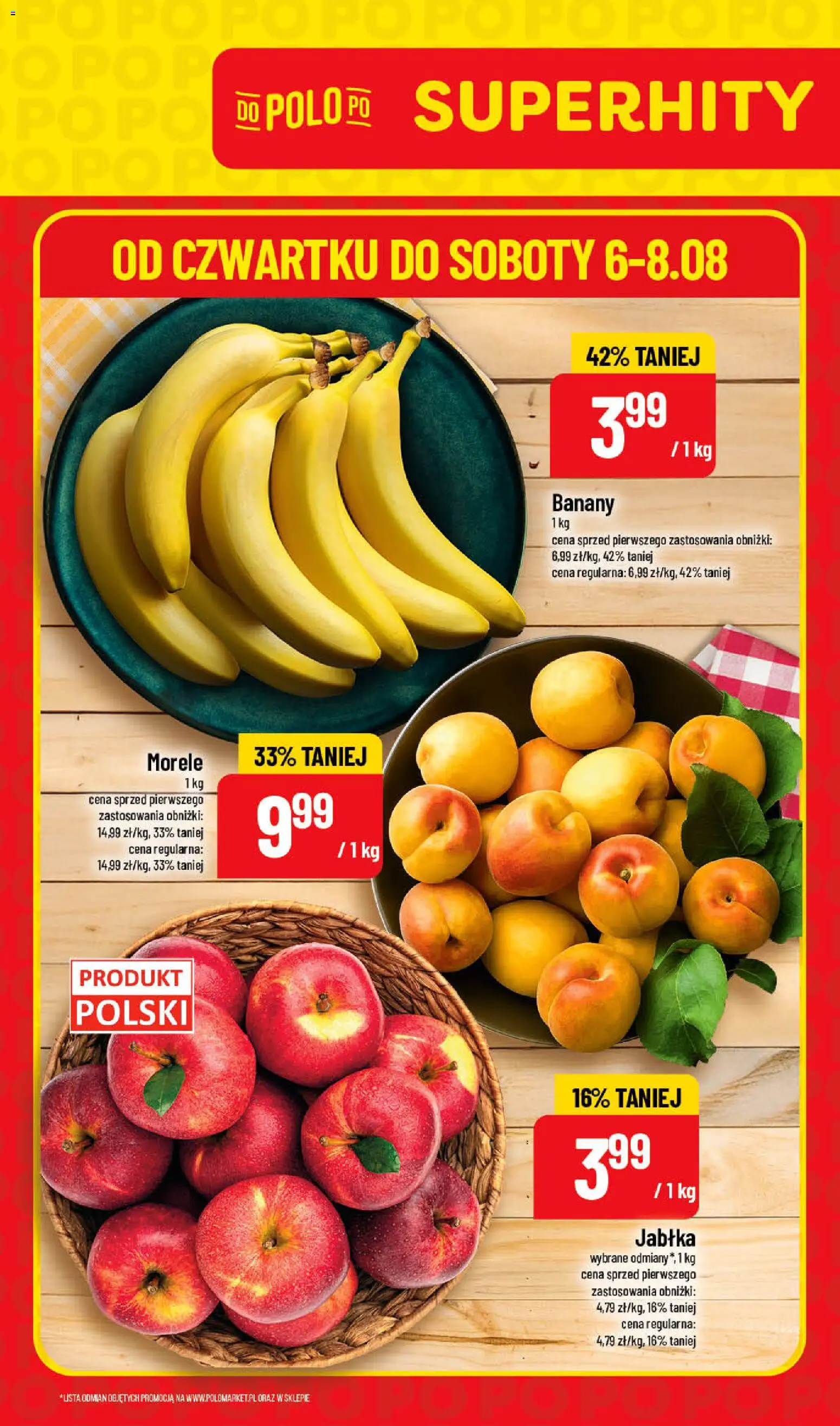 Pogląd gazetki "POLOmarket gazetka - Super Hity" ze sklepu POLOmarket ważnej od 06.08.2026