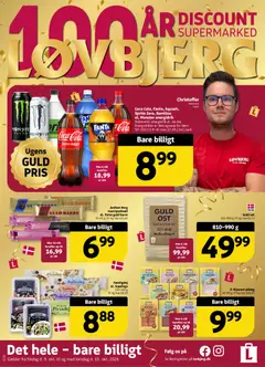 Eksempel på tilbudsavis Løvbjerg - Tilbudsavis uge 42 fra butik Løvbjerg gyldig fra 09/10/2026