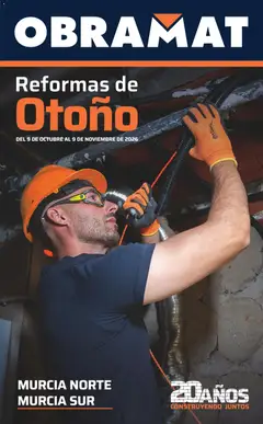Vista previa del folleto de la tienda Obramat válido desde el 09/10/2026 