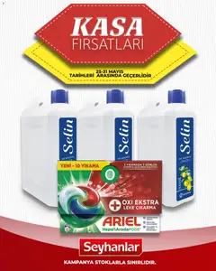 Seyhanlar Market Seyhanlar Market - Katalog Kasa Fırsatları 25.05.2026 - Broşürünün önizlemesi