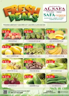 Preview of the catalogue KM Trading Fresh Deals Al Safa Safa Express of store KM Trading valid from 1 Jun, 2026