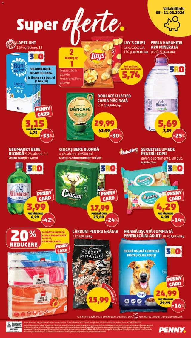 Noul catalog Penny de la 05.08.