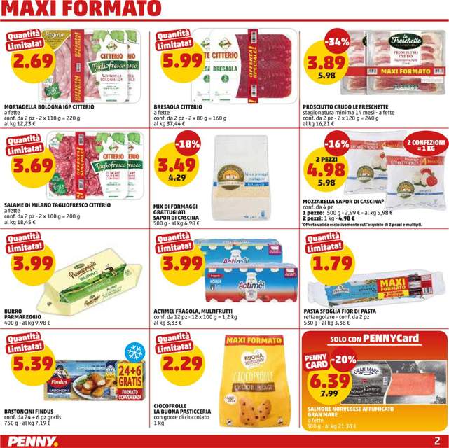 Nuovo volantino PENNY dal 27/08