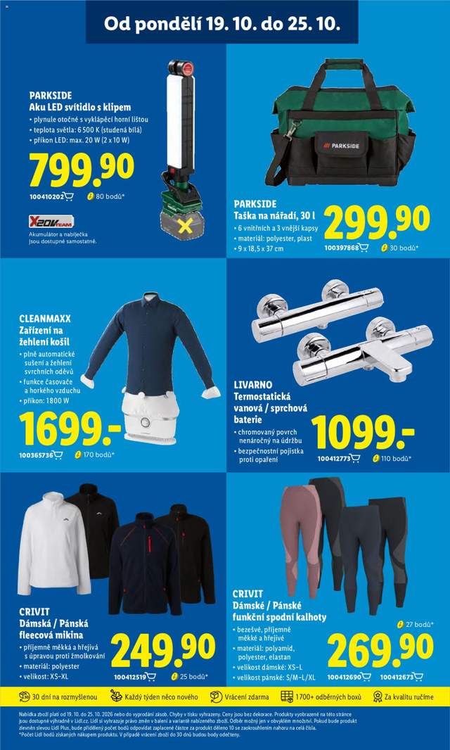 Nový Lidl leták od 19.10.