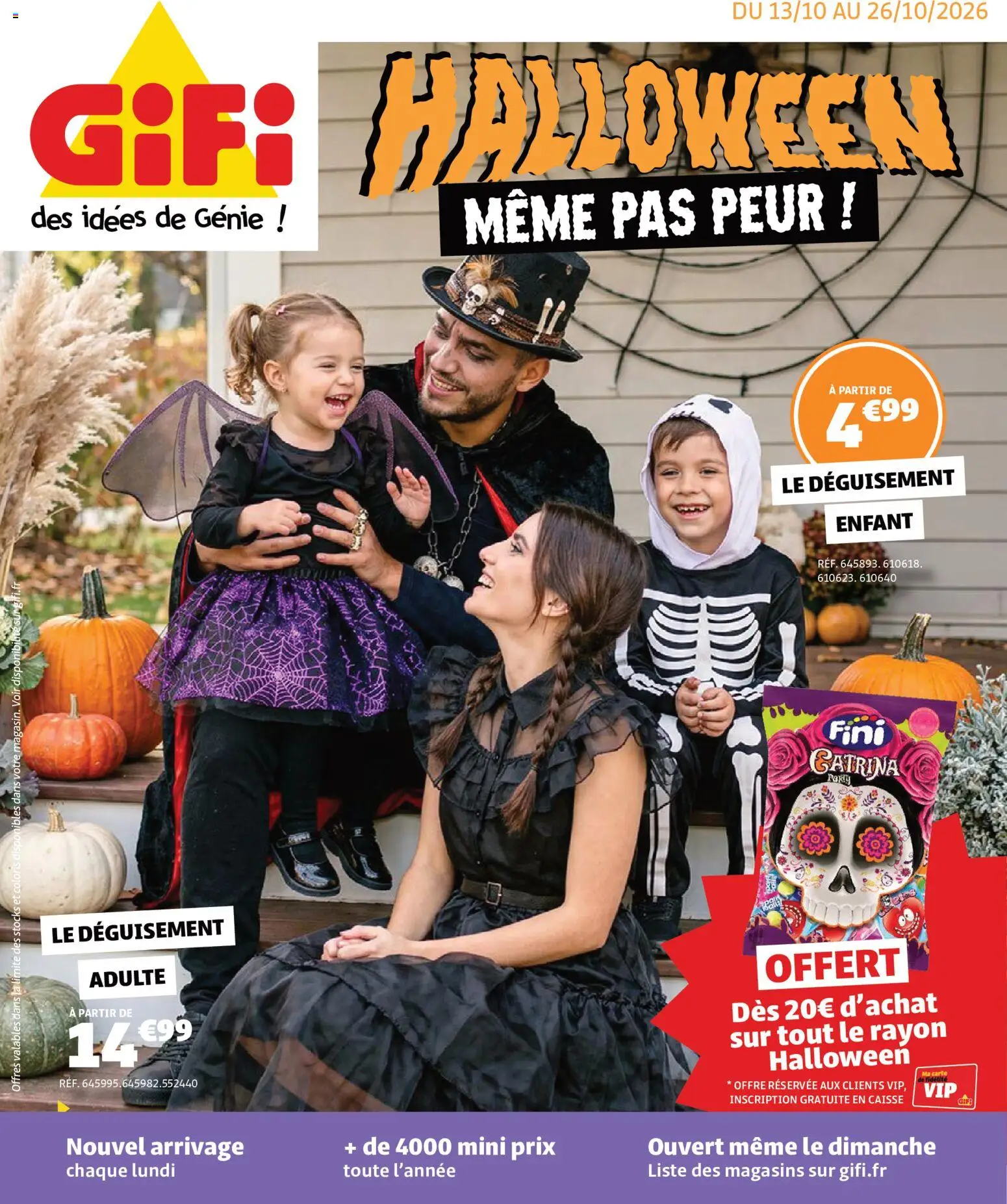 Prévisualisation de GiFi catalogue du magasin GiFi formulaire valide 13/10/2026