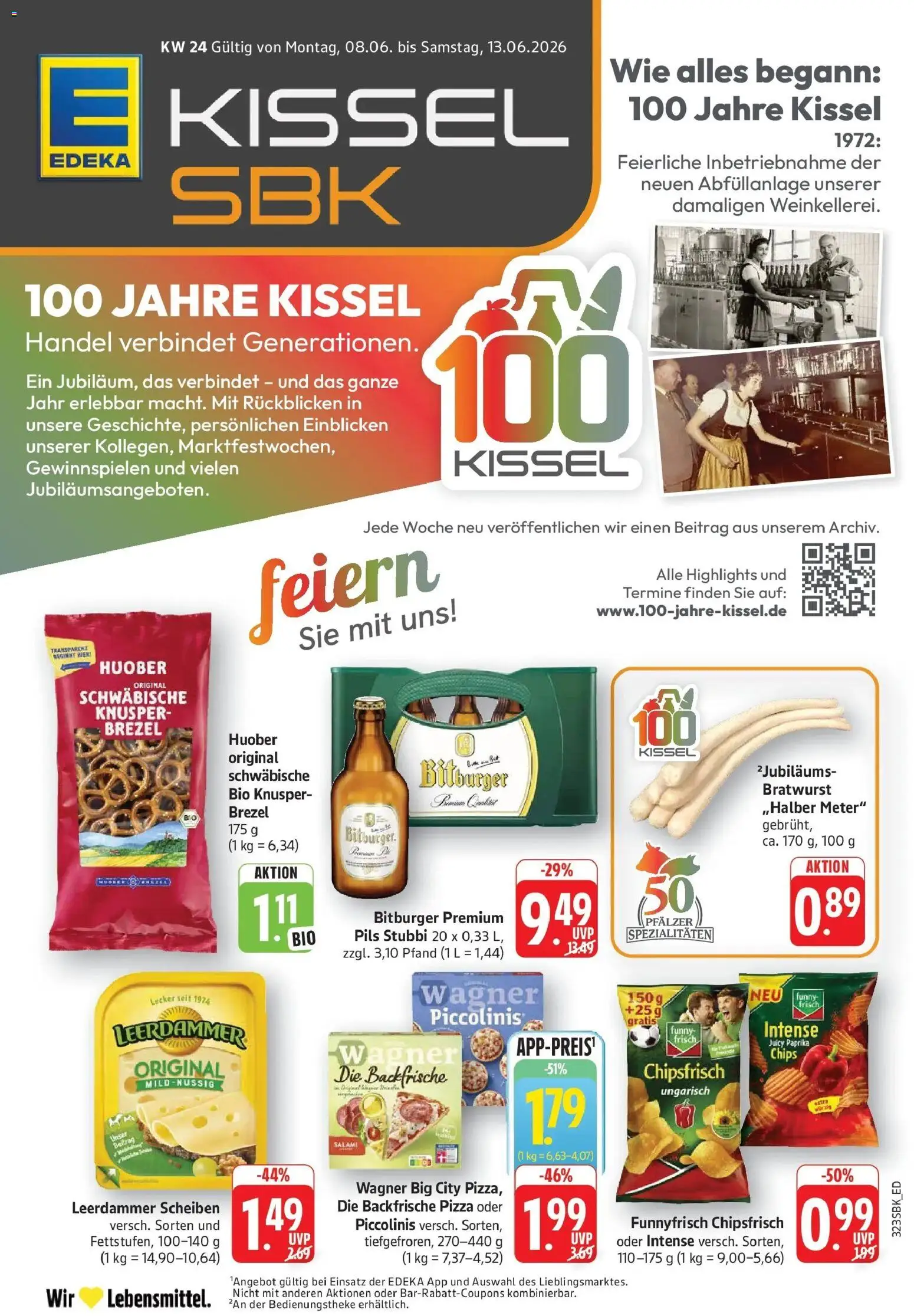 Vorschau von dem Prospekt des Geschäftes Edeka, gültig ab dem 08.06.2026