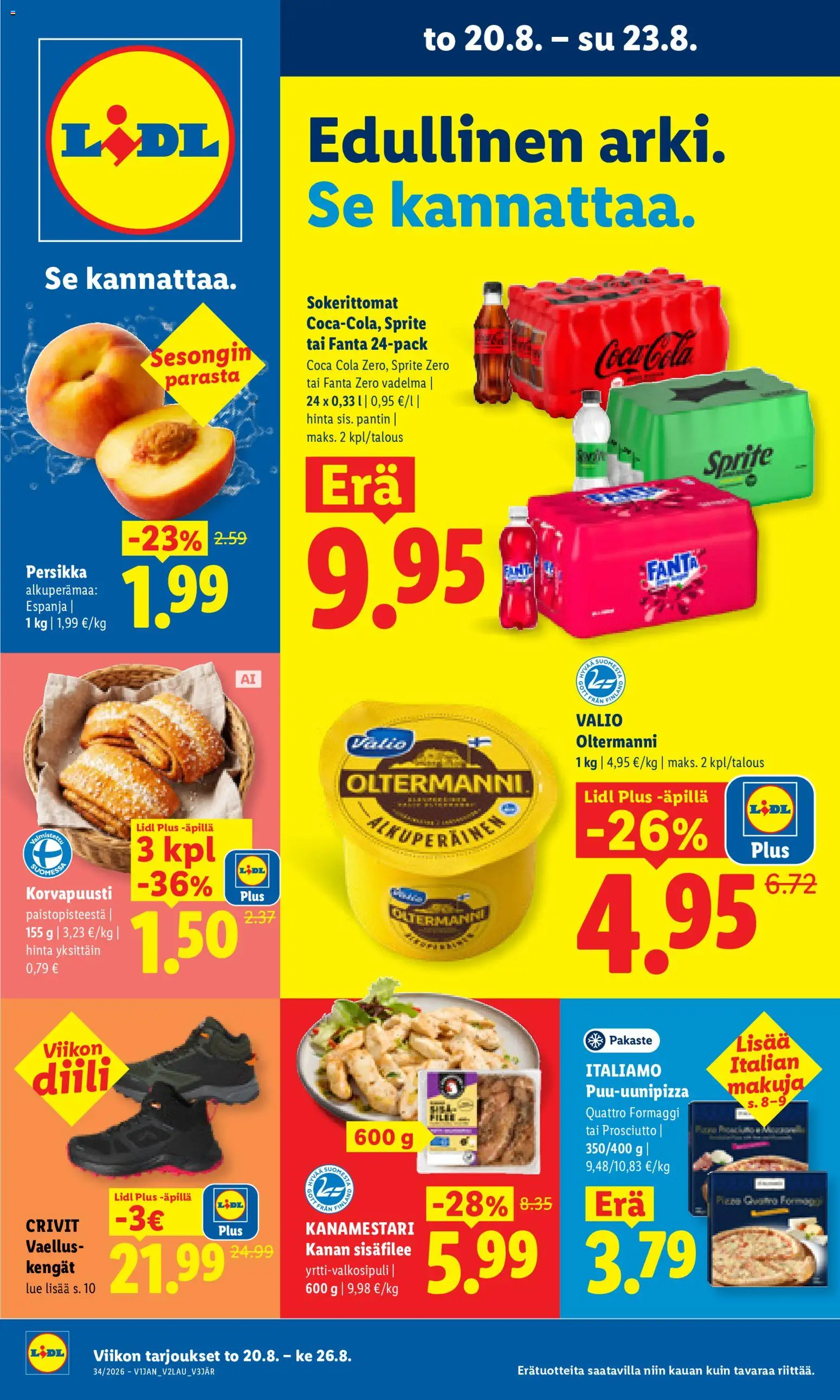 Kaupan Lidl Lidl tarjoukset - Rovaniemi esikatselu, voimassa 20/08/2026
