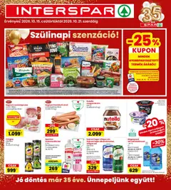 Interspar - Interspar akciós újság megtekintése, amely érvényes 2026.10.15.-től