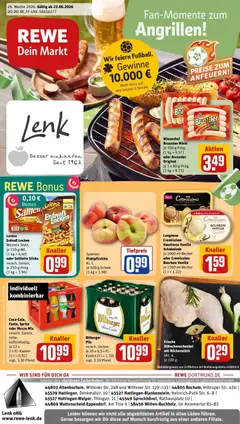 Vorschau von dem Prospekt des Geschäftes Rewe, gültig ab dem 21.06.2026