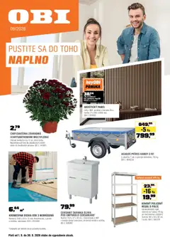 Náhľad OBI letáku platného od 01.09.2026