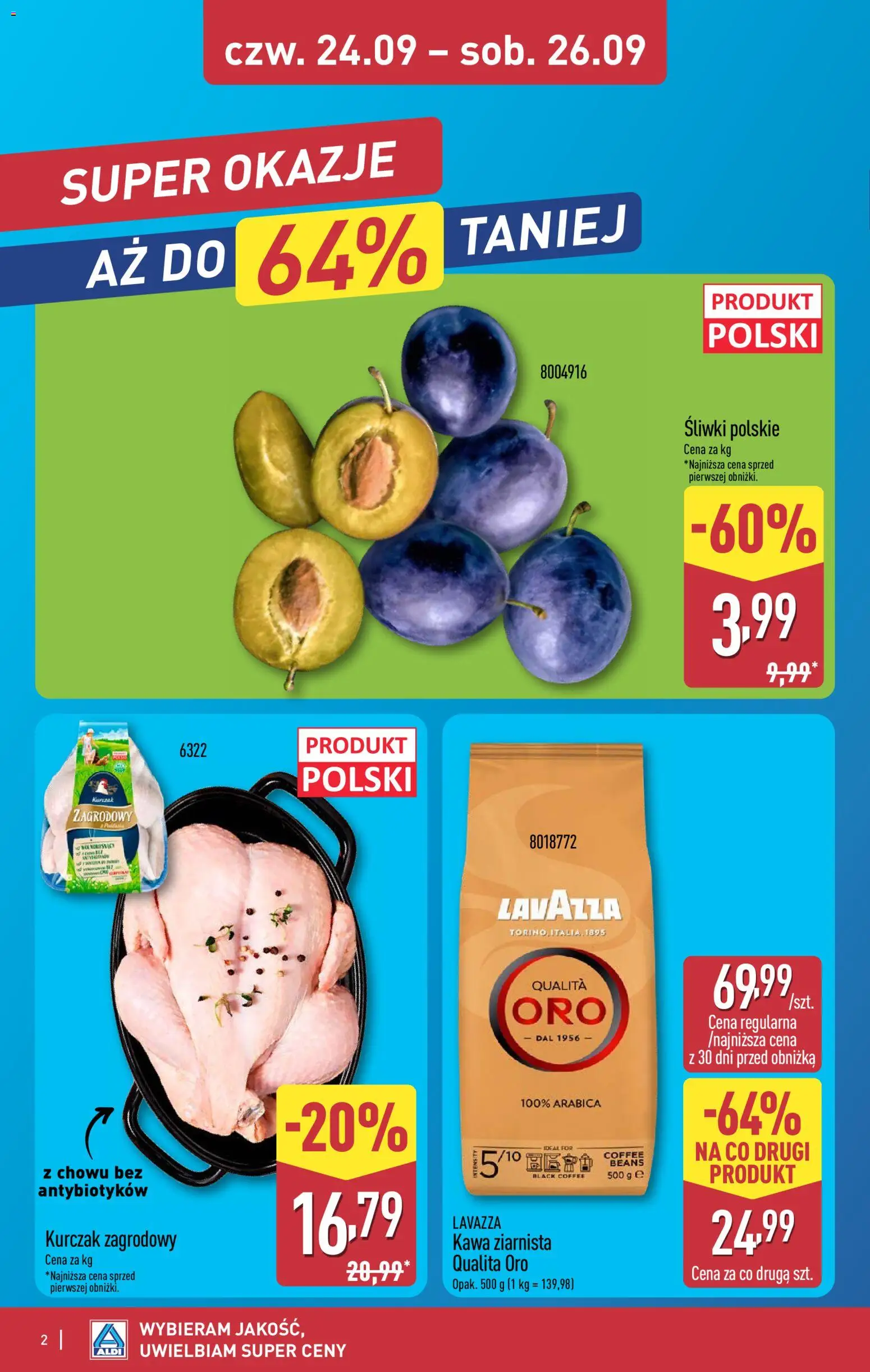 Pogląd gazetki "Aldi gazetka - Oferta weekendowa" ze sklepu Aldi ważnej od 24.09.2026
