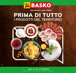 Anteprima dell'opuscolo Basko volantino Piacentino dal negozio Basko valido da 14/07/2026
