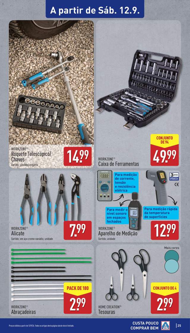 Novo folheto Aldi a partir de 07/09