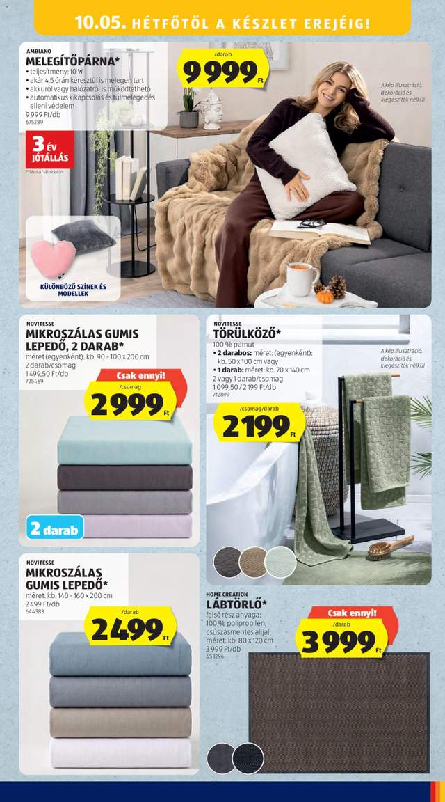 Új Aldi akciós újság 10.01.