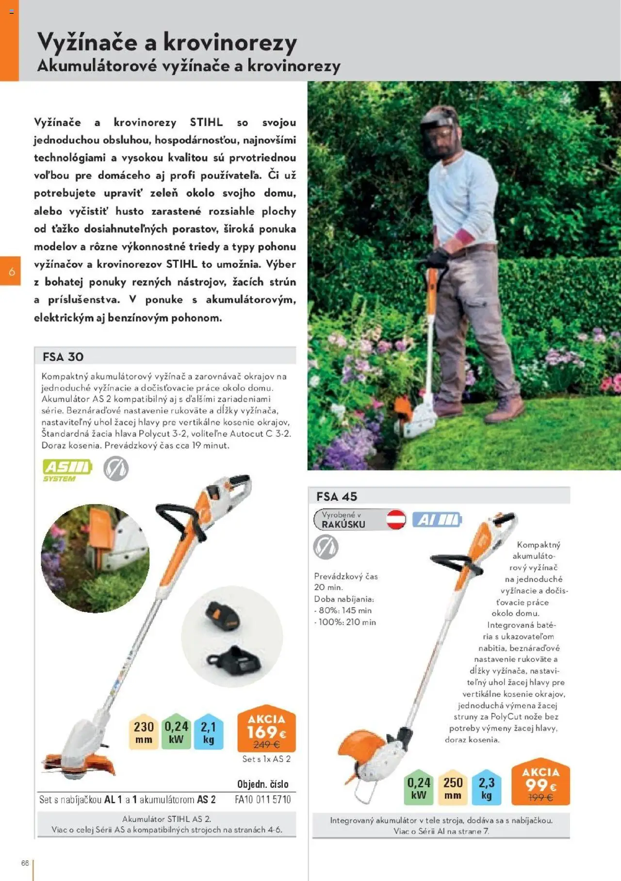 Náhľad STIHL letáku platného od 29.09.2025 - Akumulátor, Vyžínače