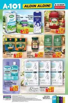 A101 A101 - Katalog Aldın Aldın 08.10.2026 - Broşürünün önizlemesi