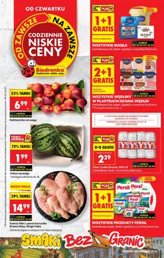 Pogląd gazetki "Biedronka gazetka od czwartku" ze sklepu Biedronka ważnej od 25.06.2026