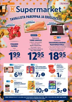 Kaupan K-Supermarket K-Supermarket tarjoukset esikatselu, voimassa 17/09/2026