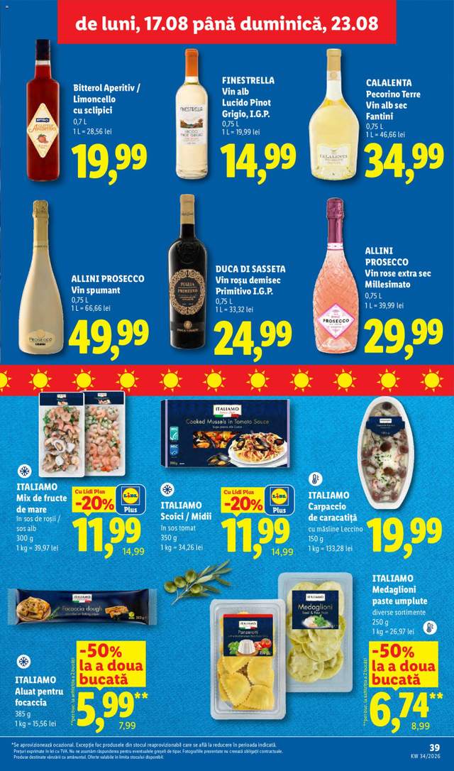 Noul catalog Lidl de la 17.08.