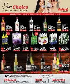 Preview of Oxford Freshmarket flyer valid from 05/08/2026