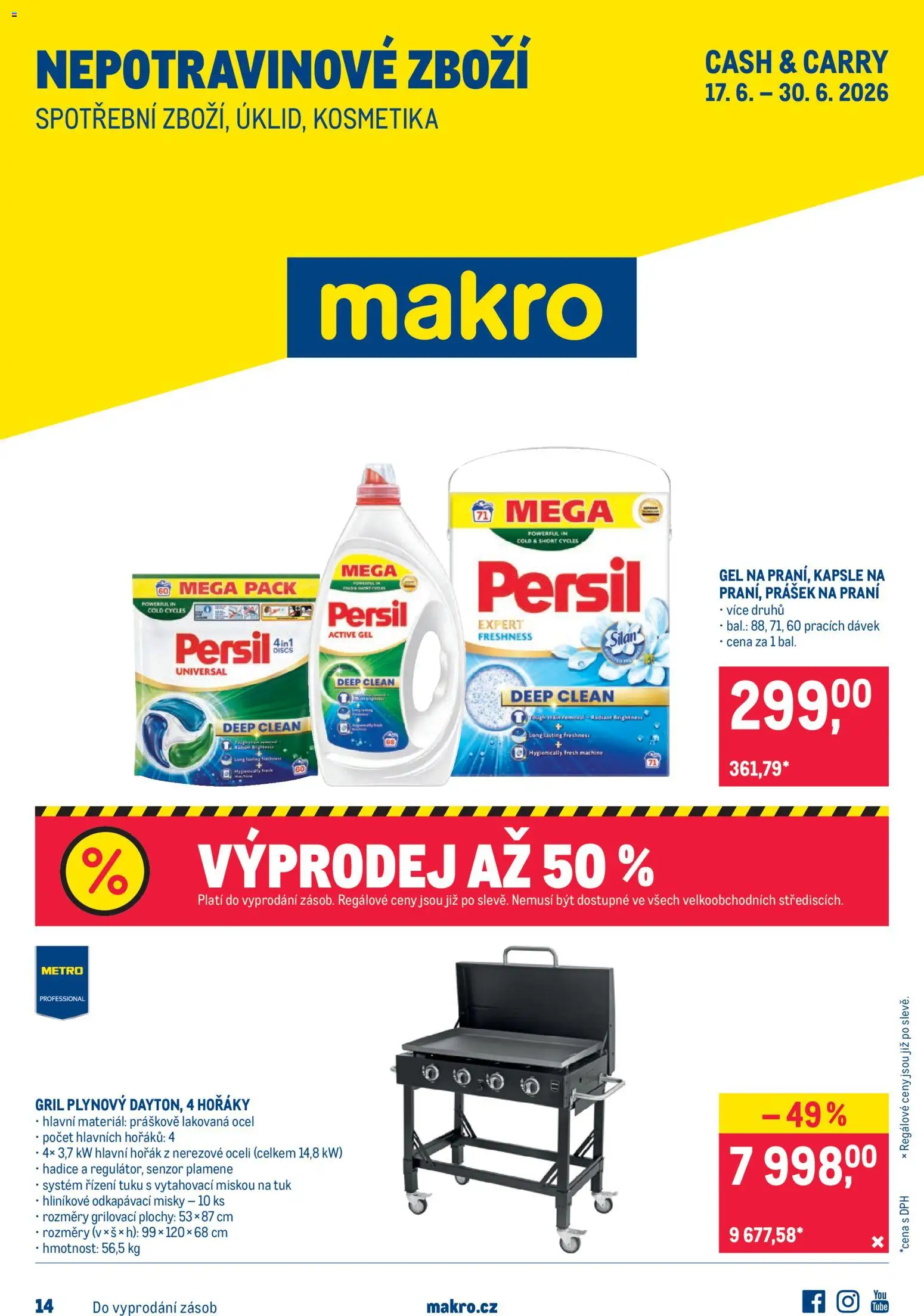 Náhled nabídky: Makro Makro leták - Nepotravinové zboží platný od 17.06.2026