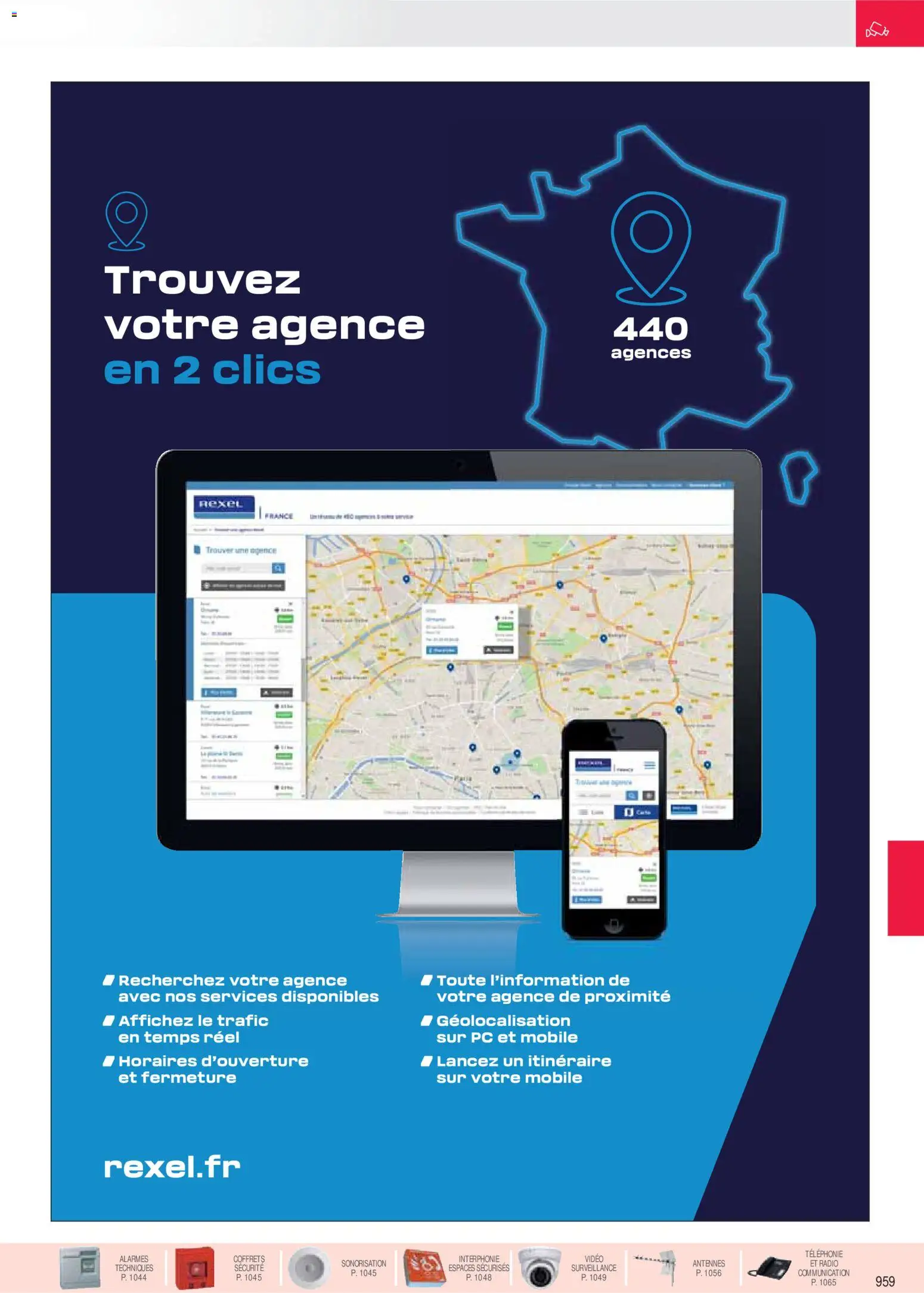 Prévisualisation de Brochure sécurité, communication du magasin Rexel formulaire valide 18/11/2025 - Vidéo, PC, Radio